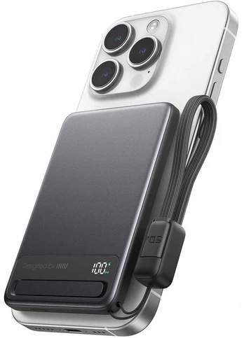 Iniu MagPro Slim 5K juodas