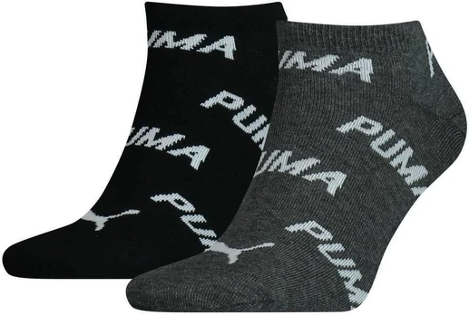 Puma Kojinės Unisex Bwt Juodas Pilkas 907947 01