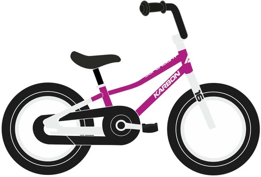 Dviratis Karbon Superlight 16 violet