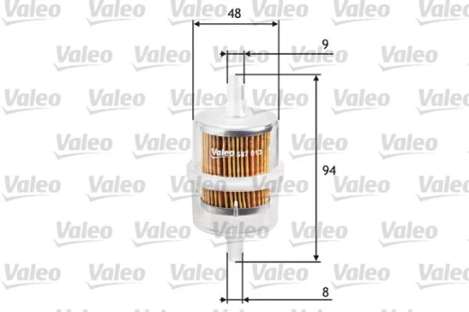 Kuro filtras VALEO 587013