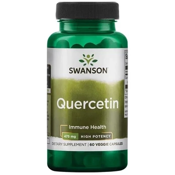 SWANSON Kvercetinas (Natūralus) 475mg - 60 kaps.