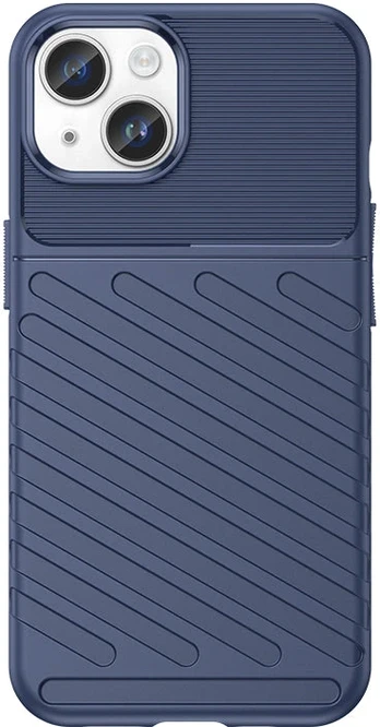 Hurtel Šarvuotas dėklas iPhone 15 Plus Thunder Case – mėlynas