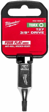 Stanley MILWAUKEE 3/8 LIZDAS SU TORX T27 kaina