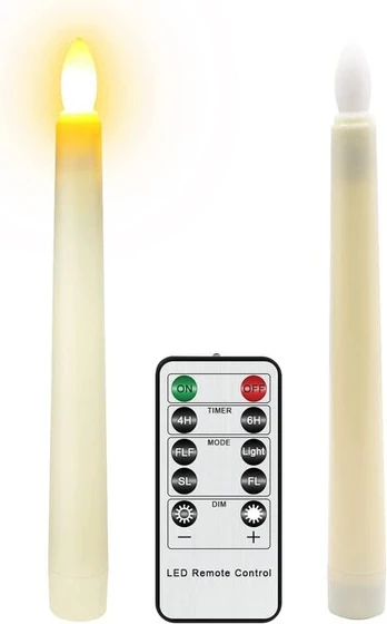 LED žvakės, 2 vnt.