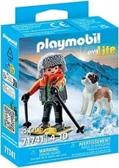 My Life 71741 Hiker with Saint Bernard