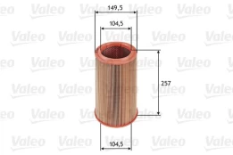 Oro filtras VALEO 585639 kaina