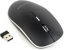 Gembird Silent Wireless Optical Mouse MUSW-4BS-01 USB, Black