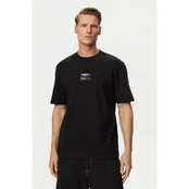 HUGO Marškinėliai Dumeon 50557445 Juoda Regular Fit