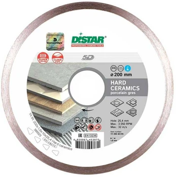 180MM DISTAR HARD CERAMICS deimantinis diskas plytelėms