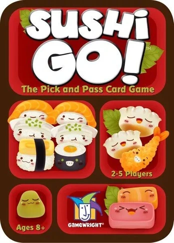 Kortų žaidimas Sushi Go!, ENG