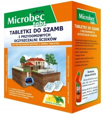 BROS septikas ir nuotekų valymo tabletė 1 vnt.