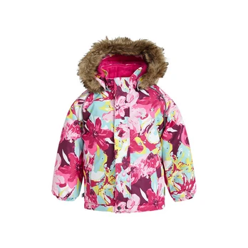 Huppa Vaikų žieminė striukė VESA, pink pattern, 86