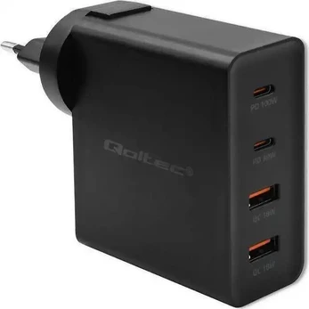 GaN POWER PRO charger 2xUSB C, 2xUSB, 130W