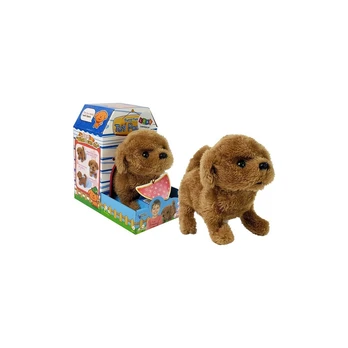 Lean Toys Minkštas interaktyvus šuniukas