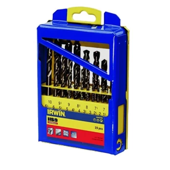 Grąžtų rinkinys HSS Cobalt 1-10 mm 19 vnt