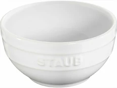 Staub apvalus dubuo - 12 cm, baltas kaina