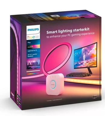 Philips Hue Gradient PC strip, 24''-27'' + bridge