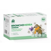 ŠVF žolelių arbata vaikams BRONCHOHERBA, 1,5 g, 20 vnt. kaina
