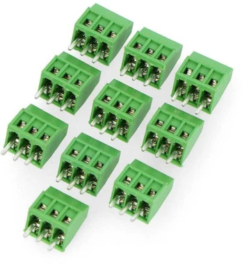 ARK jungtis 2.54mm rastro 3 kontaktų (-) - 10 vnt