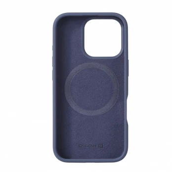Evelatus Apple iPhone 16 Pro Premium Magsafe Soft Touch silikoninis dėklas Midnight Blue