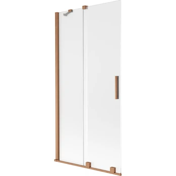 Vonios sienelė Mexen Velar, 90 cm x 150 cm, brushed copper sp./matinis