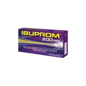 IBUPROM 200 mg dengtos tabletės N20 kaina