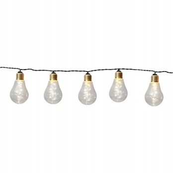 Sodo girlianda 10 Led lempučių Dew Drop Glow