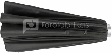 Caruba Quick Assembly Matte Zilver Round Softbox 120cm