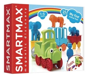 Konstruktorius Smartmax My First Animal Train, plastikas