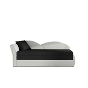 Sofa - lova Aga juoda, Alova 04, Alova Pdp kaina