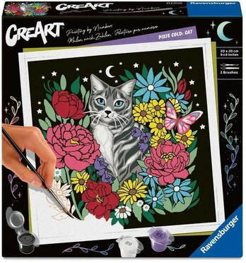 Ravensburger „CreArt“: „Pixie Cold Edition“ – Kot EDUKAMP