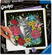 Ravensburger „CreArt“: „Pixie Cold Edition“ – Kot EDUKAMP kaina