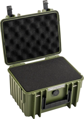 BW Outdoor Cases Type 2000 / Bronze žalias (pre-cut foam)