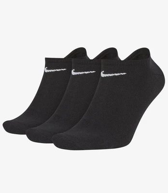 Nike kojinės Cotton Value 3 vnt., juodos