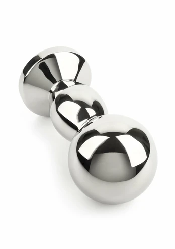 Mr. Steel Bubble Trouble Stainless Steel Beaded Plug Medium