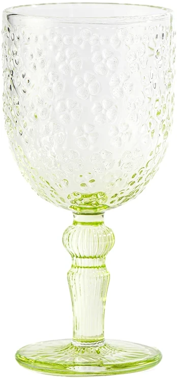 Vyno taurė „GIO ADORE“, aukštis 17,6 cm, žalia