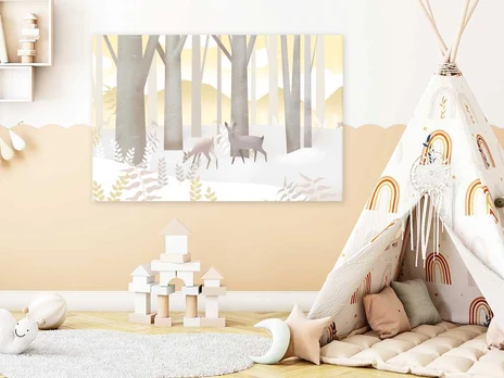 Artgeist Paveikslas - Fairy-Tale Forest (1 Part) Vertical - Third Variant