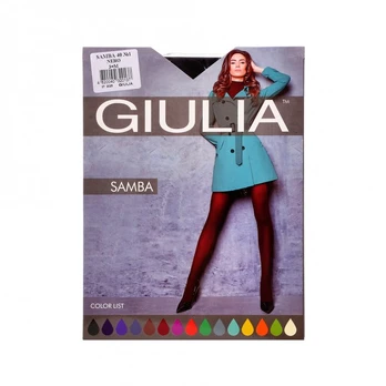 GIULIA SAMBA 40 DEN pėdkelnės M | Nero