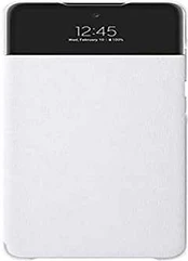 Dėklas SAMSUNG SMART S VIEW WALLET COVER Baltas A72
