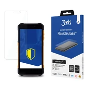 MyPhone Hammer Iron 3 LTE - 3mk FlexibleGlass™ kaina