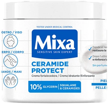 Mixa CERAMIDE PROTECT stiprinantis kremas 400 ml