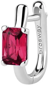 Brosway Fancy Passion Ruby FPR08 sidabrinis single earring