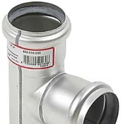Blücher gr.rør 87.5° 50mm - m.O-ring syrefast RF