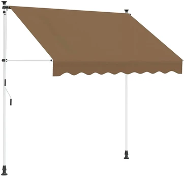 Rankinė sulankstoma markizė Smėlio 150 cm