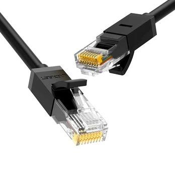 Kabelis Ugreen 20162 RJ-45, RJ-45, 5 m, juoda