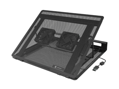 Natec | Laptop Cooler Pad, 2 Fans | Tern 2 Plus | Black