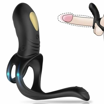 ARMONY Joy Jumper Ring Vibrator & Anal Plug Black - 9 Modes, Waterproof
