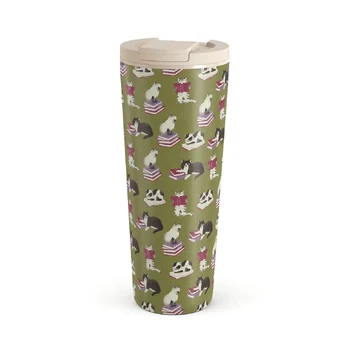 Curious Cat - Travel Mug, 700 ml / Flap