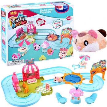 Interactive track for the hamster ice cream parlor ZA3989