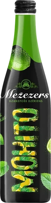 Bezalkoholisks gāzēts dzēriens MOHITO, Mežezers 0.5l (DEP)